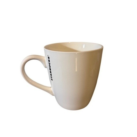 Starbucks Logo 46 Oz. Ceramic Coffee Mug Siren Mermaid Large - Picture 2 of 4